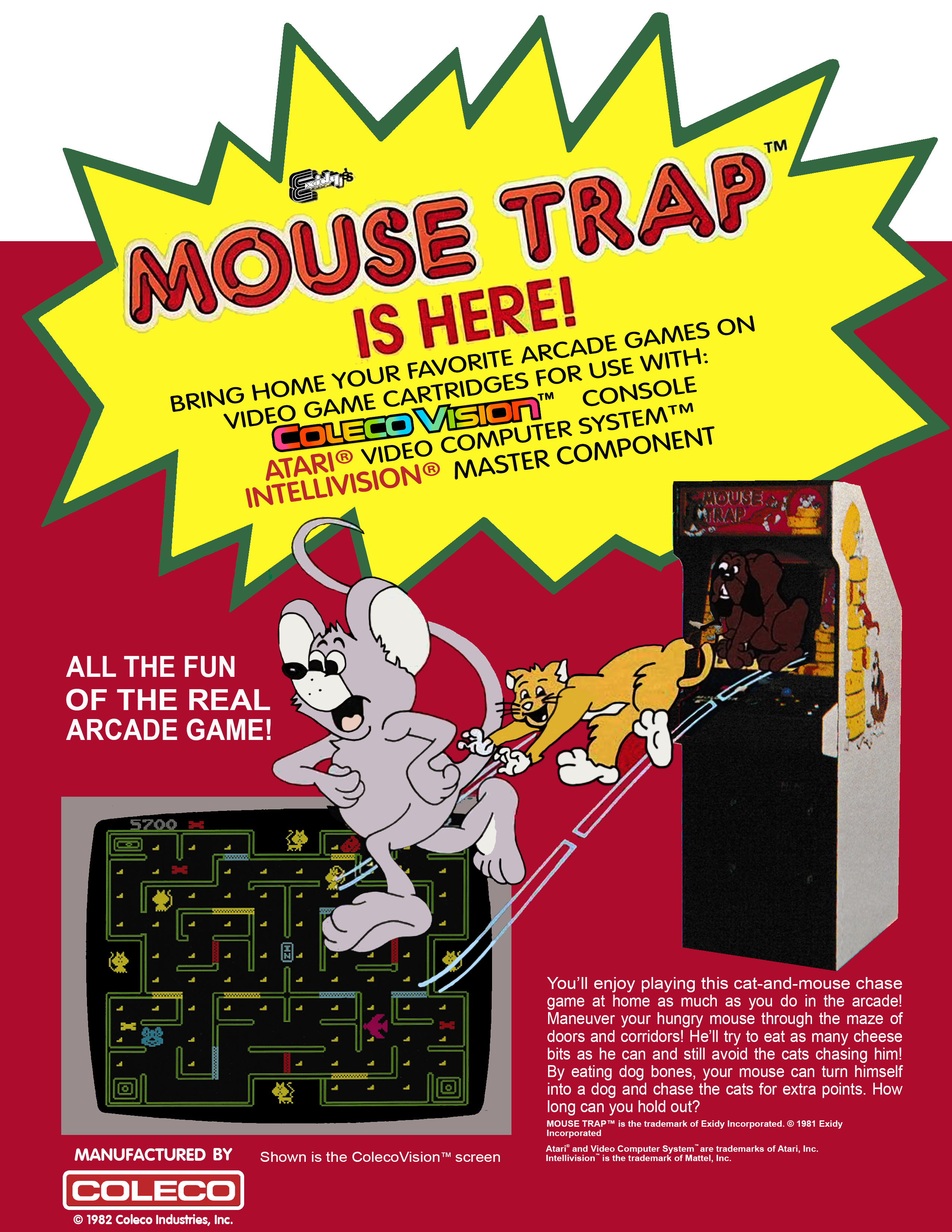 Mouse Trap Counter Card